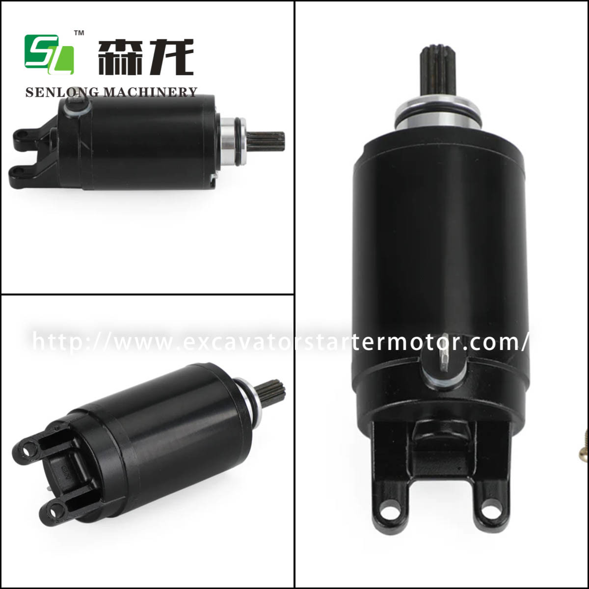 Starter TIGER 800 13-15 Black Motorcycle 12V 10T CCW T1311112