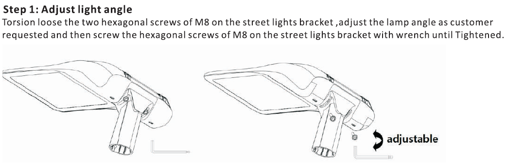 External Intelligent Led Street Lights 120W Protection Outdoor Public Projects