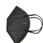 Black Disposable Medical Face Mask , Earloop Disposable KN95 Mask