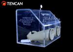 Acrylic Isolation Glove Box Laboratory Dust Proof Without Vacuuming 10mm