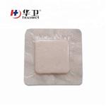 wet healing reduce pain Silicone dressing Diabetic wounds