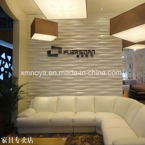 Hotel Usage 3D Board Acoustic Sound Fireproof PVC Wall Board for Furniture
