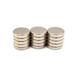 Dia 12mm NiCuNi Coating Neodymium Disc Magnet Thickness 5mm