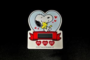 Quality SNOOPY Logo Attached Cute Kitchen Timer , Fun Kitchen Timers Electronic wholesale