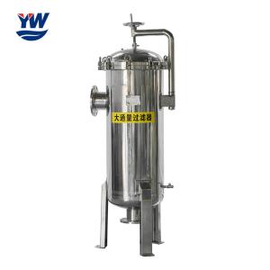 Quality Stainless Steel High Flow Security Filter Housing for Raw Water wholesale