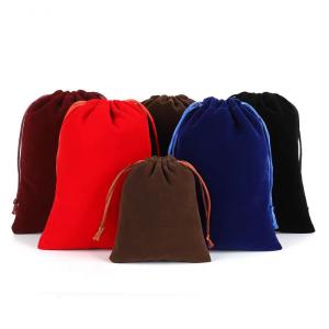 Quality 15x20cm Suede Drawstring Bag , HY Jewelry Gift Packaging Pouch wholesale