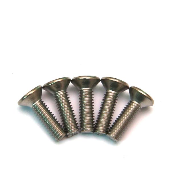 DIN965 Countersunk Machine Screw Flat Head Cross Drive Stainless Steel 316 A4
