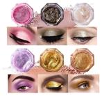 Private Label High Pigment Glitter Eyeshadow , Diamond Cream Gel Eyeshadow