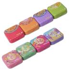 Small Square Tin Box with Lid Printed Metal Storage Boxes for Mints Tin Food