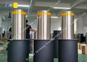 Quality Parking Hydraulic Retractable Bollards , Electrical Rising Security Bollards wholesale