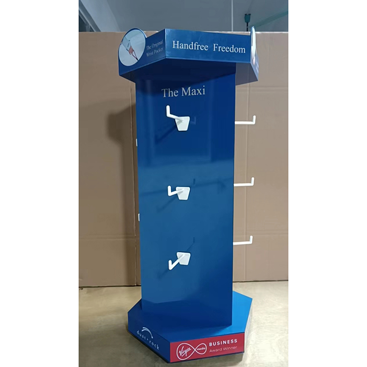 Countertop Acrylic Display Stand Hand Bag Display Stand Rotating For Boutique