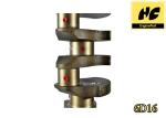 ME072197 Mitsubishi Diesel Engine Crankshaft 6D16 Mitsubishi Engine Spare Parts