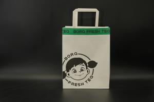 Quality Cartoon Pattern Eco Paper Bags Lightweight Biodegradable Paper Bags wholesale