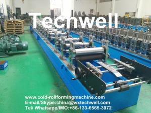 Quality Roof Ridge Cold Roll Forming Machine for Making Color Steel Roof Ridge Profile wholesale