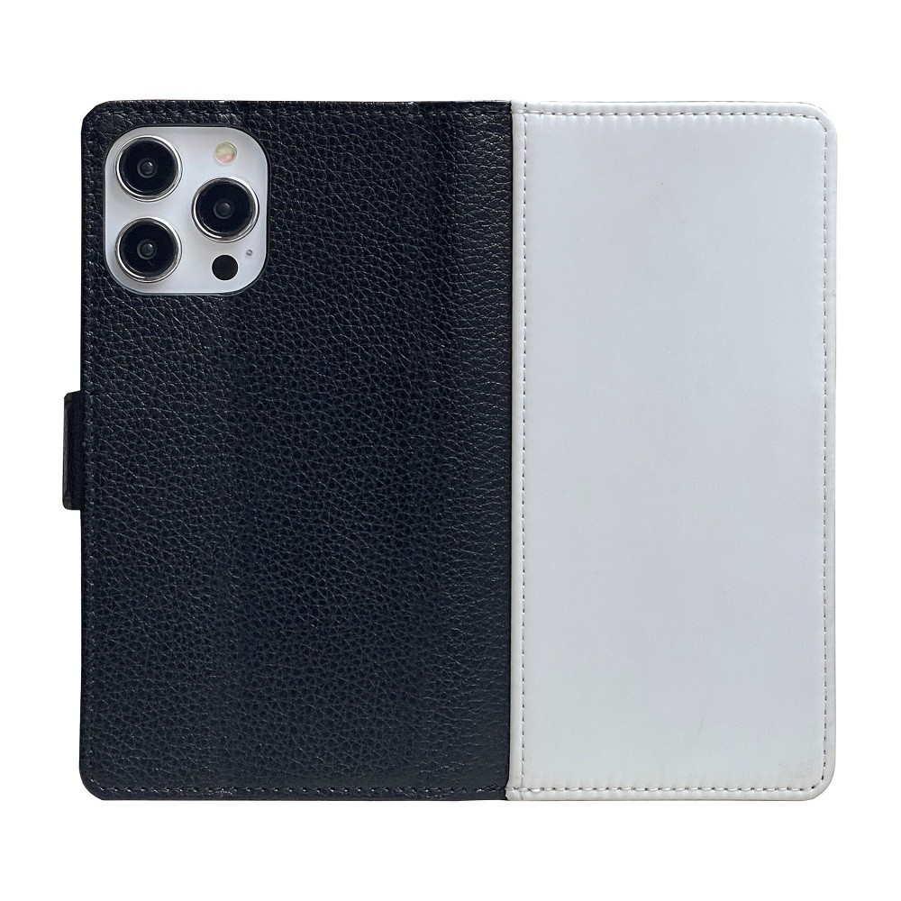 Printable Sublimation PU Leather Flip Wallet Phone Cases With Stand For IPhone16 15 14