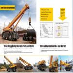 All Wheel Drive Boom Truck Crane XCMG 70 Ton Crane 194 Kw Power RT70U RT70E