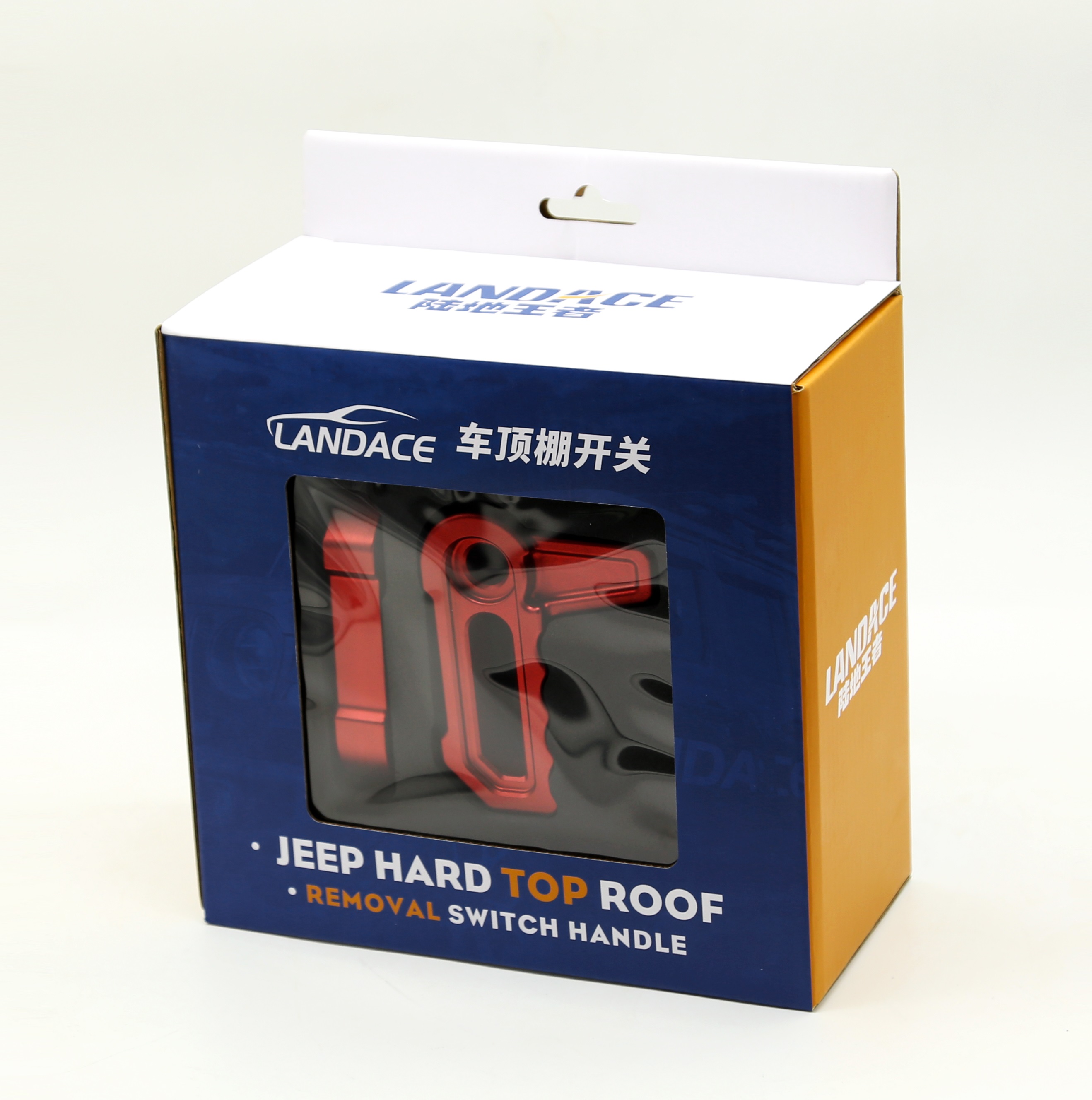 Red Hard-top Roof Removal Switch Handle for JEEP Wrangler JK/JL Hassle-free Removal