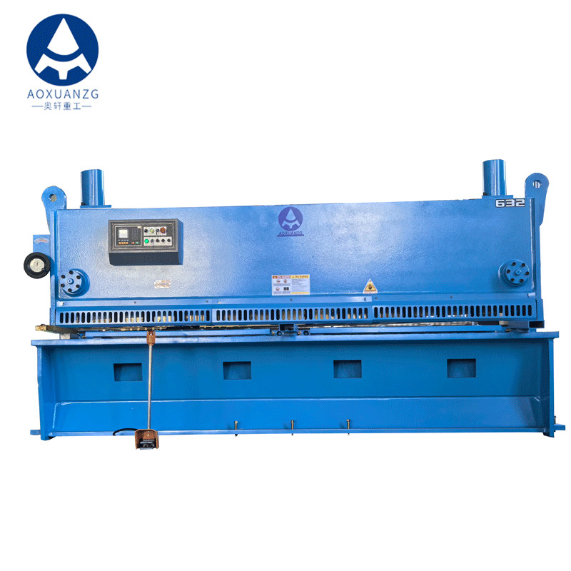 Hydraulic Guillotine Electric Angle Adjustment Hydraulic Shearing Machine 4mm Cutting
