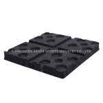 Anti Slip Interlocking Rubber Floor Tiles , High Density 20mm Rubber Gym