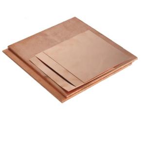 Quality C1011 C1100 Red Pure Copper Plate C12200 C71500 Cu-Dhp C61400 C17200 wholesale