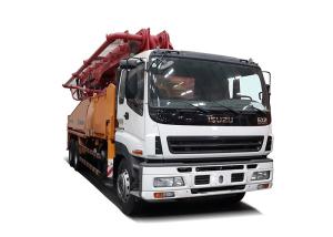 Quality 39 m Truck Mounted Concrete Cement Mixer Trailer Concrete Pump wholesale