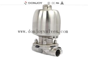 Quality 3 Ways Sanitary Pneumatic Divert Valves Diversion Control wholesale
