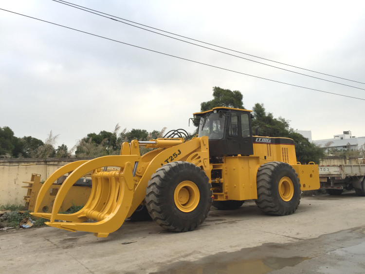 LTMG 25 Ton Lumbering Log Loader Grapple For Wood Grabbing 247kw Rated Power