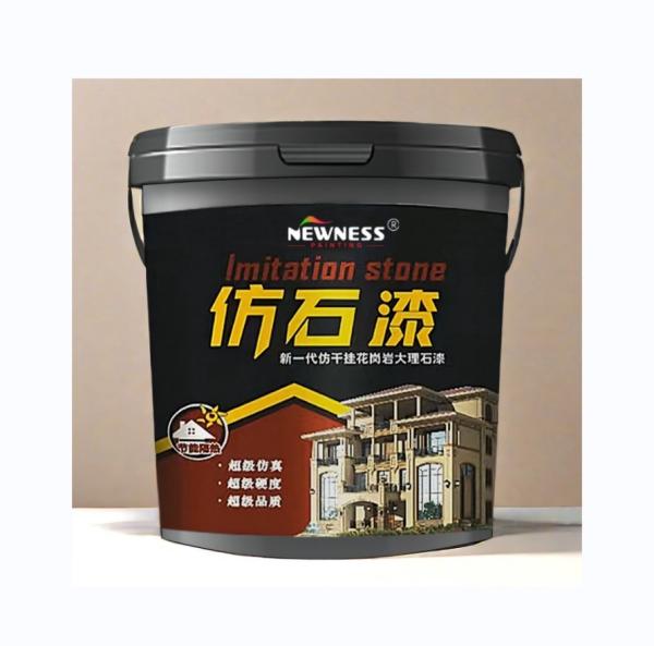 Exterior Wall Stone Texture Paint with Granite Spray Coatings and CAS No. 79-10