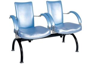 Quality 2 Seat Salon Reception Chairs Public Rest / Beauty Salon Waiting Room Furniture wholesale
