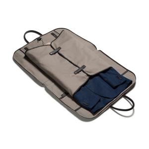 Quality PU Leather Canvas Hanging Zipper Mens Travel Suit Garment Bags wholesale