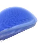 Flexible Bristles Silicone Kitchen Brush Sponge Reach Almost Any Corner