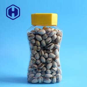 Quality Clear 800ml Powder Beans Plastic Packaging Jar 180mm Height wholesale