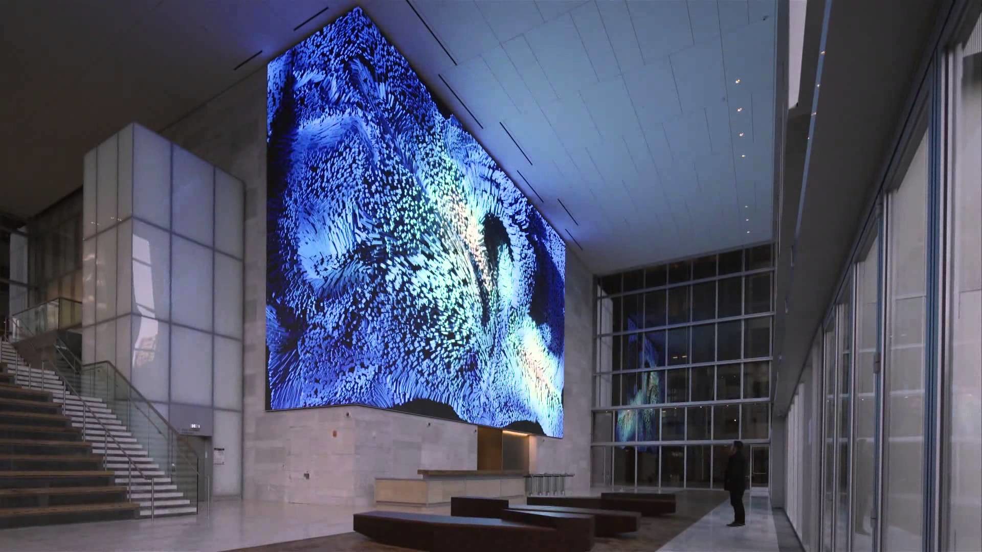 Outdoor Video Rental LED Display Wall Panel 3mm For Shopping Mall
