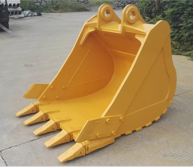1.4cbm Excavator General Purpose Bucket Black Yellow Color