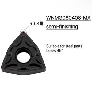 Quality Wnmg080408 Cemented Carbide Thread Turning Inserts CNC Lathe Blade Tool wholesale