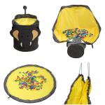 Waterproof Washable Toy Storage Basket And Play Mat Household Storage Organizati