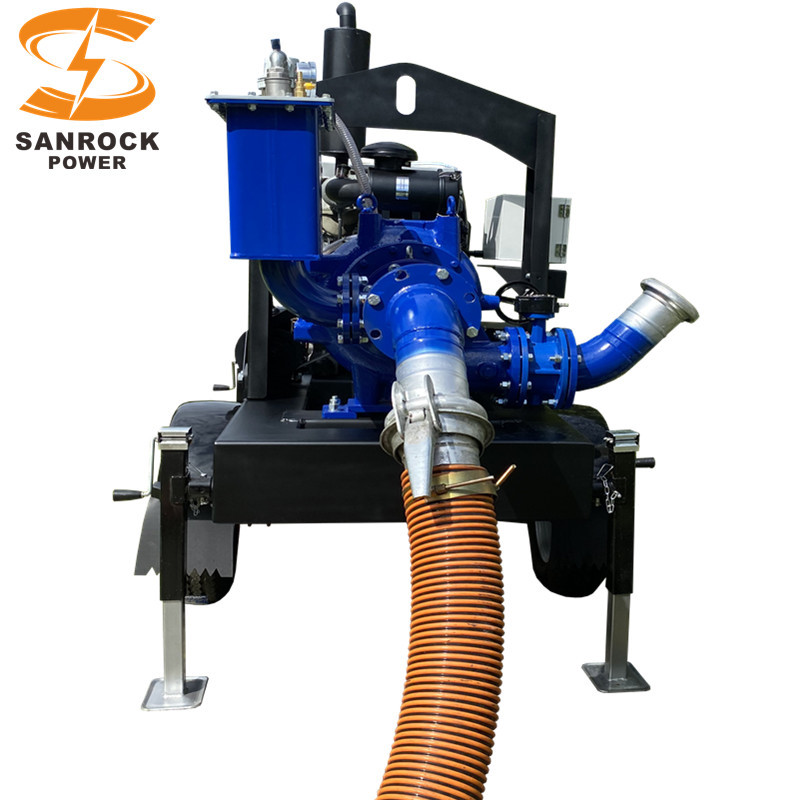 325m3/H Diesel Engine Water Pump Set Non Clogging Self Priming Centrifugal Pump