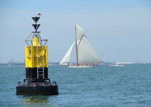 Quality AIS System EVA Marine Navigation Buoys Free Of Maintenance For Sea Marking wholesale