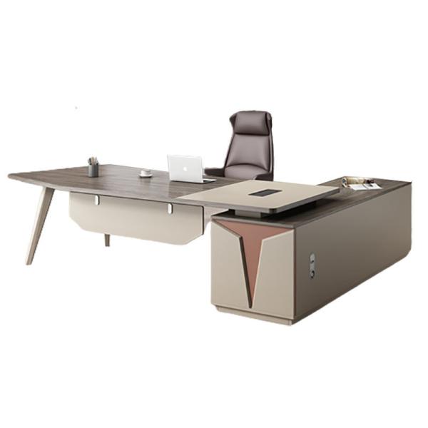 Comfortable Office Furniture Stylish Wooden Executive Desk with Mixed Order