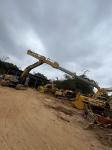 30 Ton Clamshell Excavator Telescopic Arm For Long Reach With BS900 Board CE