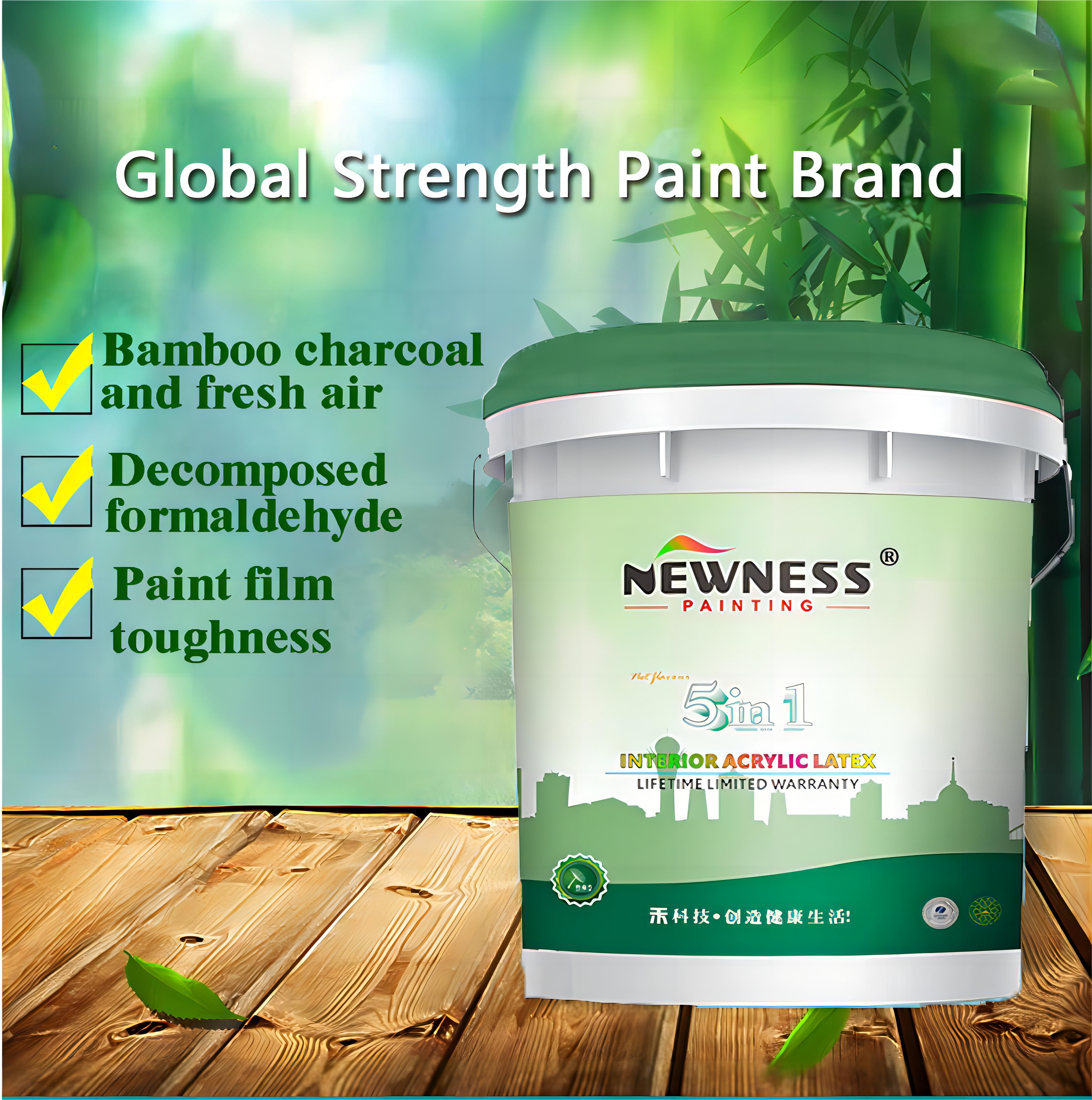 State Liquid Coating Water Based Acrylic Emulsion Paint for Interior Wall Decoration