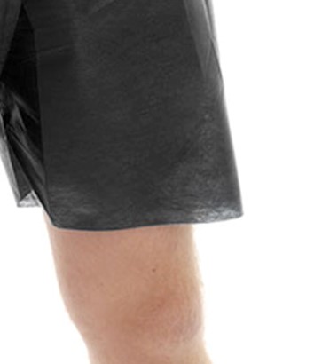 Disposable Shorts Non-woven Single Layer SBPP material Suitable for settings like Beauty Salon Sauna SPA Massaging Tanning