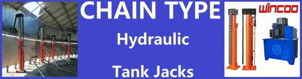 Stock Available Hydraulic Jacks/Lifting Jack for Tank Automatic Tank Hydraulic Jacking System