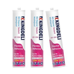Quality Weatherproof MS Adhesive Sealant Polymer Based Adhesive Low Modular wholesale