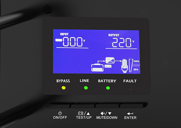 Single Phase 220V 2400w 3000va Rack Mount Ups Without Battery