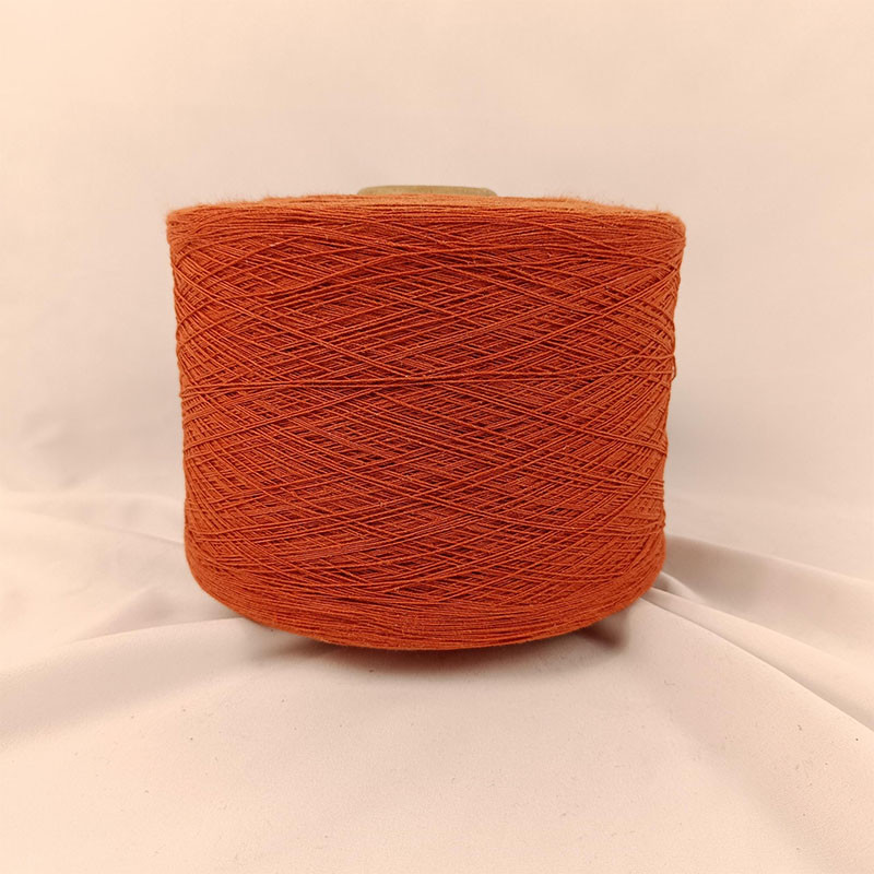 Ne 8/1 Red / Green Recycled Cotton Yarn For Weaving Hammock Chair