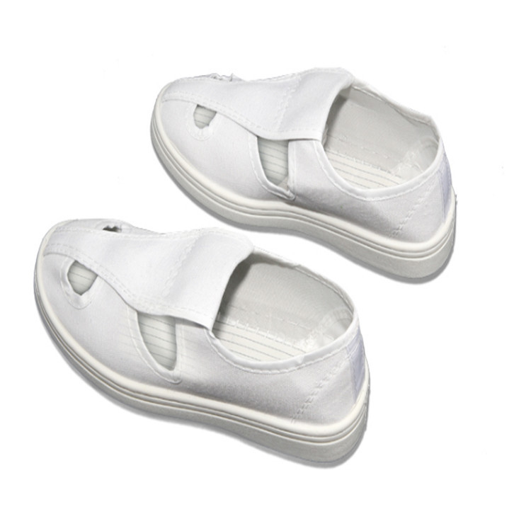 4 Holes Mesh Upper Shoes Washable ESD Products