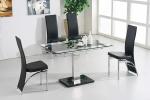 Transparent Rectangle Table Top Glass For Office Easy Cleaning