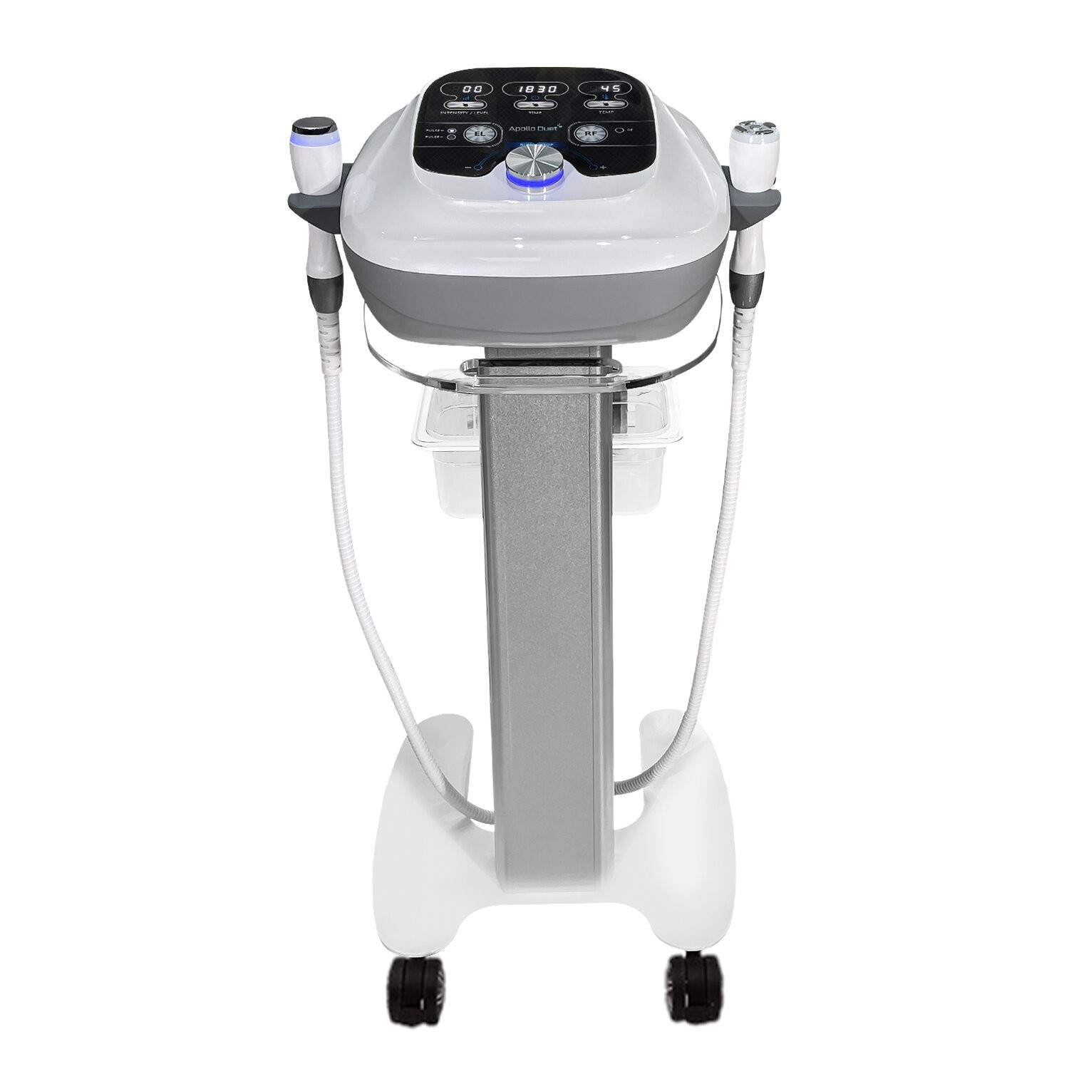 LZR 50W RF Face Beauty Equipment Multi Language With Microwave Shockwave