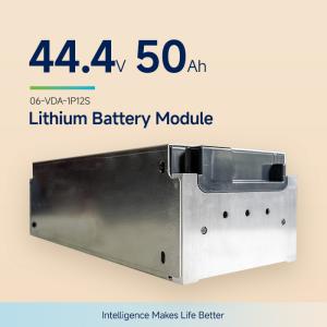 Quality 2.2Kwh Standard 44.4V 50Ah VDA NMC Lithium Battery Module For E Truck Electric Vehicle wholesale
